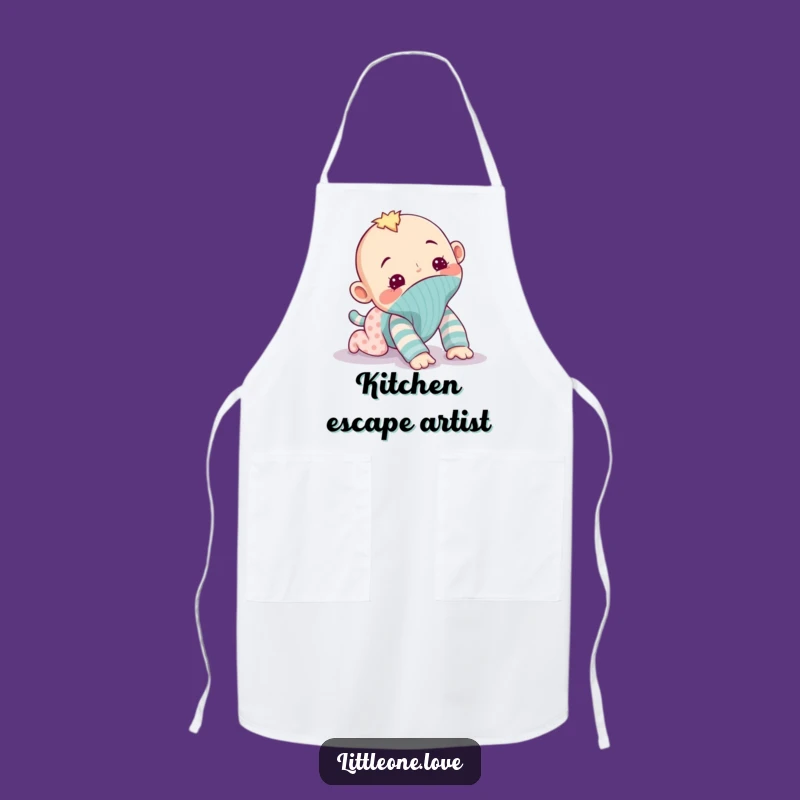 Funny Sock Puppet Apron: Mischievous Kitchen Helper