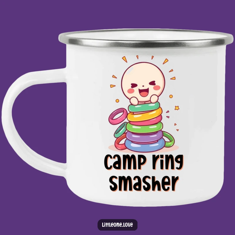 Funny Rattle Smashing Rings Camping Mug - Outdoor Play Gift