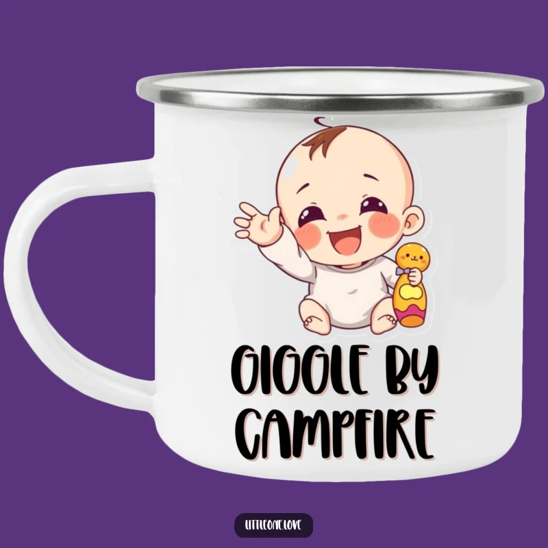 Funny Giggling Baby Toy Camping Mug: Adventure-Ready Playful Drinkware