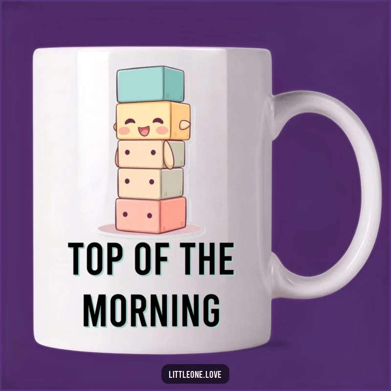 Funny Baby Block Stacking Mug - Hilarious Building Fun for a Great Gift!