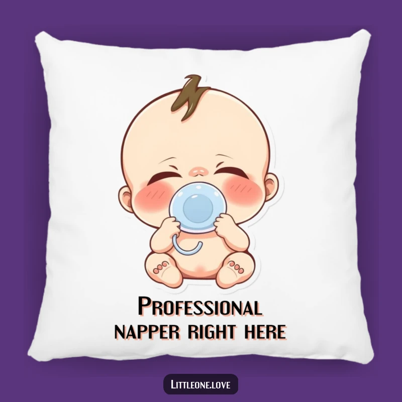 Funny Baby Yawn Pillow: Cute Character Comfort, Cozy Gift