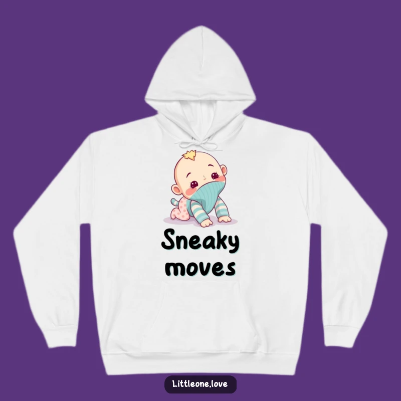 Funny Cozy Hoodie: Mischievous Sock Puppet Escape Comfort