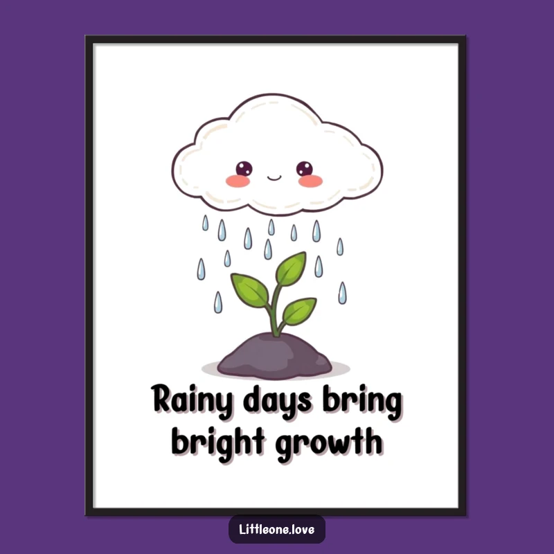 Gentle Cloud Free Printable Wall Art - Serene Downloadable Decor