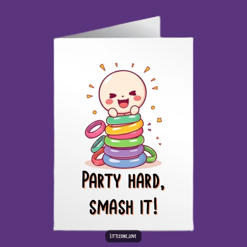 Funny Rattle Free Printable Birthday Card - Hilarious DIY Downloadable Gift