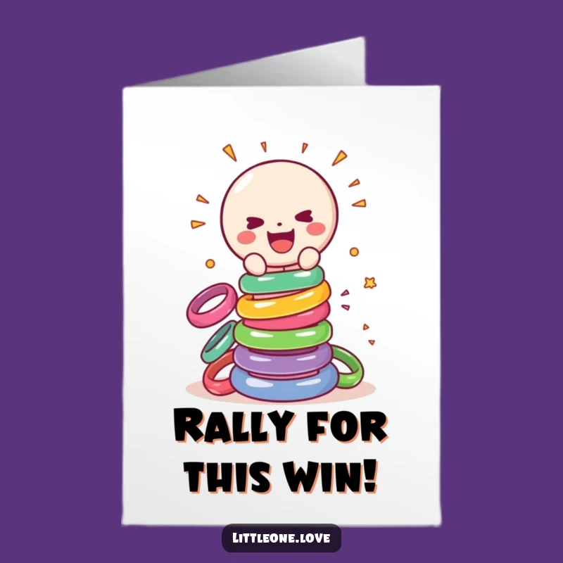 Funny Rattle Free Printable Congratulations Card - DIY Downloadable Gift