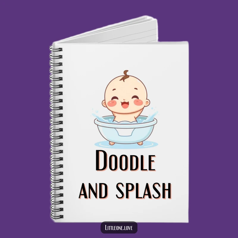 Funny Splashing Baby Notebook: Jot Down Fun with Diaper Humor