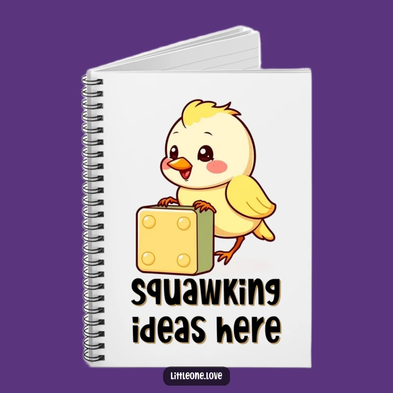 Funny Baby Bird Notebook: Jot Down Cute Ideas, Cheerful Design, Great Funny Gift