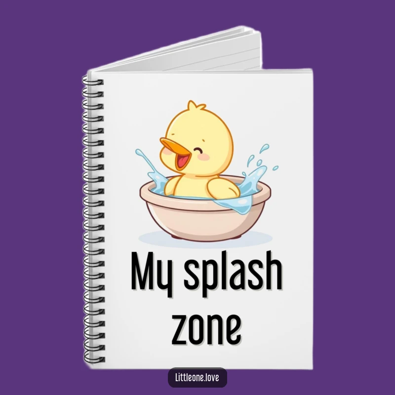 Funny Baby Duckling Notebook - Jot Down Notes with Cheerful Splashes!