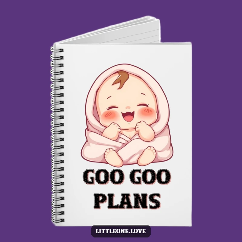 Funny Baby Gurgle Notebook: Chubby Character Journal, Cute Gift