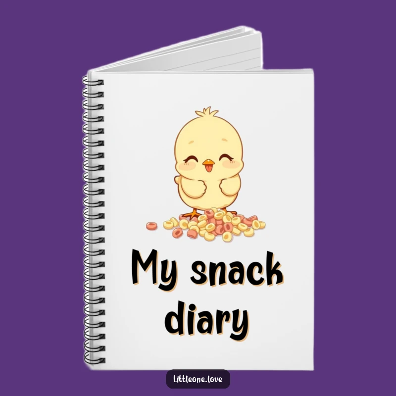Funny Baby Chick Cereal Notebook: Jot Down Happy Mornings Gift