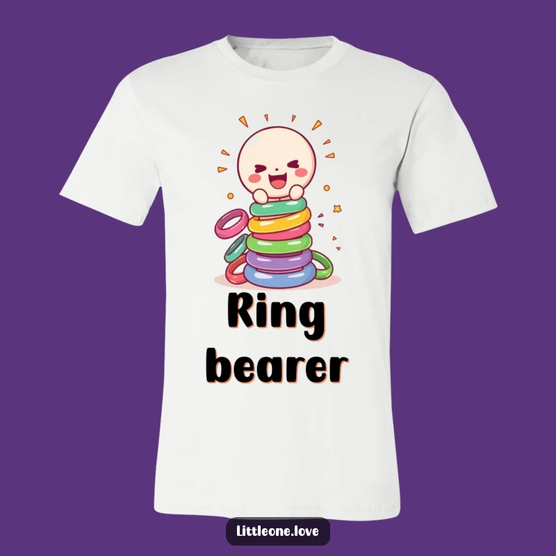 Funny Rattle Smashing Rings T-Shirt - Playful Baby Gift
