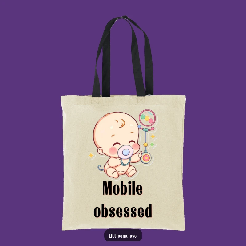 Funny Baby Pacifier Tote Bag: Carry Playtime Joy, Perfect Funny Gift!