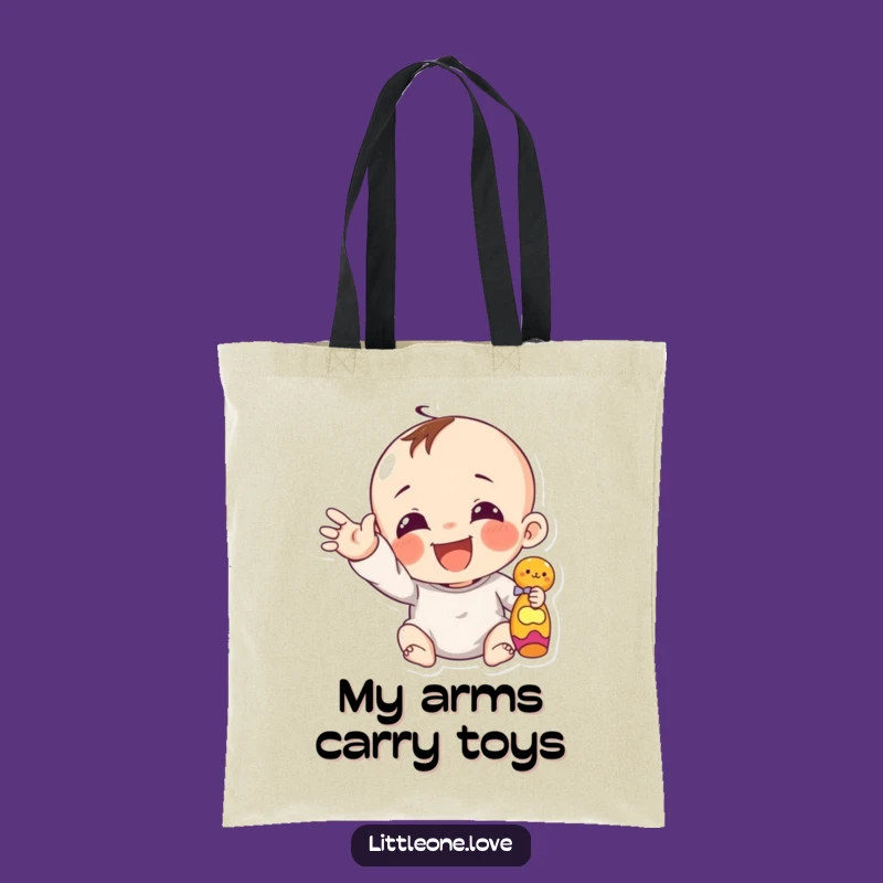 Funny Giggling Baby Toy Tote Bag: Practical & Playful Infant Accessory